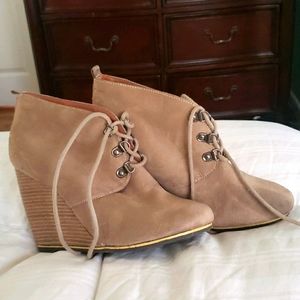 Charlotte Russe heeled booties 9